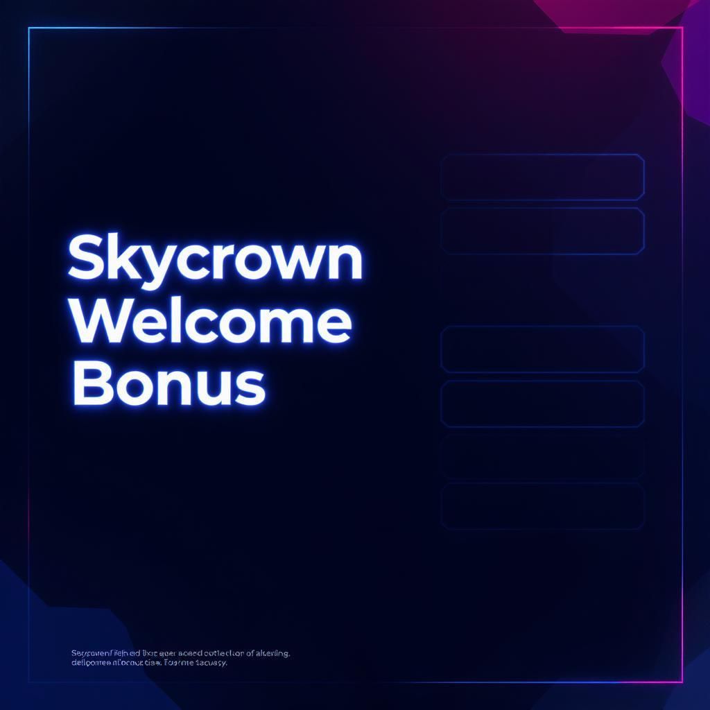Skycrown Welcome Bonus